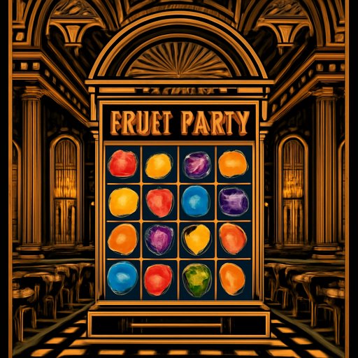 AB999 Fruit Party Colorful Grid